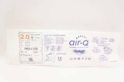 Cookgas 3020 Air-Q Intubating Laryngeal Airway Size 2.0 17-30kg